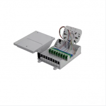 Indoor Wall Mounted 4 Inlet 8 Outlet 2*3mm Drop Cable 8-port Fiber Terminal Box OTB NAP thumbnail-4