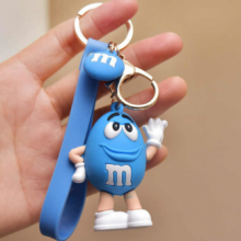 Custom Cartoon Silicone Key Chain Bag Pendant Diy Accessories Accessories thumbnail-3