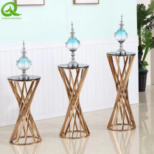 Luxury Fashion Stainless Steel Metal Flower Stand Flower Decoration Stand for Home Furniture Hotel Furntirue