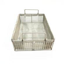 Customized Design 304 Stainless Steel Woven Mesh Basket For Storage thumbnail-4