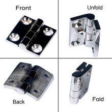 316 Stainless Steel Hinges Marine Grade Heavy Duty Boat Hatch Hinge Casting Cabinet Door Hinge thumbnail-2