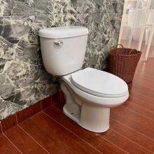 Bath Two Piece Toilet Bathroom Washdown Toilet Ceramic Sanitaryware Toilet thumbnail-1