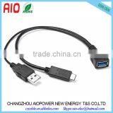 USB 3.0 A Female to USB 3.1 Type C Male OTG Adapter Connector thumbnail-4