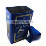 Small Rectangular Tin Box,rectangular Wine Tin Box,rectangular Tin Box With Sliding Lid thumbnail-1