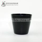 Hotsale Colorful Garden Flower Pot Wholesale MX1202-2 Fine Lines Melamine Flower Pot thumbnail-2