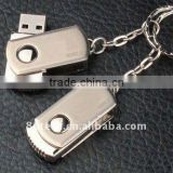 Keychain mini steel usb flash drive for promotional and gift!!!