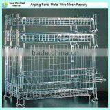 Electro Zinc Shiny Plate 800 x 1200 x 980 mm Container With Foldable Screen