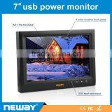 cheapest 7 inch usb powered touch screen lcd monitor for KIOSK