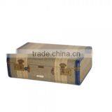 FRENCH INDUSTRIAL SUITCASE STYLE STORAGE BOX