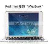 CE&FCC&MSDS Passed Folio Clamshell Bluetooth 3.0 Keyboard Cover Case for IPad Mini4 With Protective Case thumbnail-6