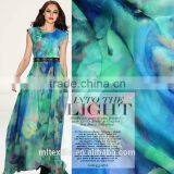 Silk Chiffon Fabrics Printing for Dresses Digital Printing on Chiffon Fabrics