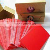 Color Die Cutting Paper Card for Wedding