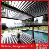 Weatherproof Roof Louvre Pergola With Rain Sensor thumbnail-2