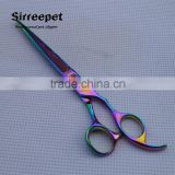7" and 8" Pet flatting color scissors