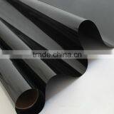 black solid color glossy PET window films