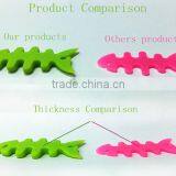 Cute Silicone Headset Wire Winder in Fishbone Shape thumbnail-6