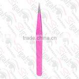 Multi Colour Eyelash Extension Tweezers Pointed Tweezers With Titanium Multicolor