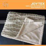 2014 New Arrival Embossed Micromink & Coral Fleece Blanket/Thick Double Layer Fleece Blanket/Warm Blankets For Winter thumbnail-1