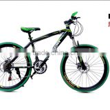 26 Inch steel mountain bike /steel 24 Speed MTB bicycles manufacture factory