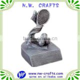 Polyresin tennis award sculpture