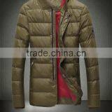 Custom 2015 Menswear New Feather Coat in Winter Eiderdown Outerwear Men's Down Jacket Casual Jacket Men Suit