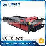 China workshop flat bed laser cutting machie price, 12mm plywood laser cutting machine, 120w/150w/180w