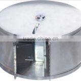 JHC-Round Paper Dispenser/Stainless Steel Tissue Box/Durable Paper Dispenser thumbnail-2