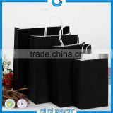 China Supplier Black Printing Bag Paper, Wine Paper Bag Custom, Food Take Away Paper Bag