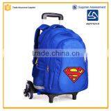 2016 China Sannovo Wholesale Latest Fashion Superman School Trolley Bags for Boys Supplier's Choice thumbnail-2