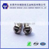 The newest step screw with pan washer head nickel coating M2.0