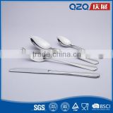Recent most popular flatware set stainless steel logo cutlery