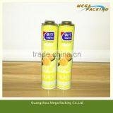 Lemon Air Cleaner Spray Aerosol Can of Diameter 52mm With CMYK thumbnail-2