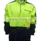 Safety work wear Mens Safety Fleece pullover