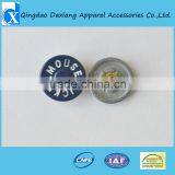 Pretty Leather Jacket Snap Button