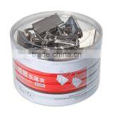 Hot Selling Silver Long Tailclip For Office Steelness Binder Clip