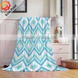 Wholesale Autumn Queen Size Sublimated Heat Transfer Printed Polar Fleece Blanket thumbnail-1