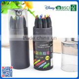 3.5'' high quality black wooden pencil in box for promotion gifts