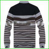 Cassic Style Fashion Designer Stripe Polo T-shirts or Men Stripe T-shirt and Long Sleeve Polo With High Quality Made in China thumbnail-2