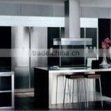 Modern Lacquer Kitchen Cabinet With Black High Gloss Lacquer