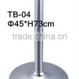 Chromed Metal Coffee Table Base TB-04