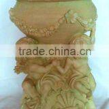 Polyresin Angel Flower Pot Decoration Crafts thumbnail-1