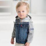 DB450 dave bella 2014 spring new arriv infant clothes toddler coat baby outwear babi hoodie wholesale baby clothes children coat
