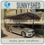 Sun Shading Polycarbonate Roofing Single Carport for Four Season thumbnail-1