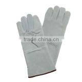 Price of Heavy Leather Work Gloves Cow Split Safety Hand Protection Gloves thumbnail-1