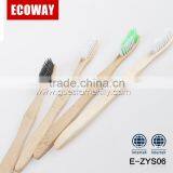 hot sales bamboo disposable hotel toothbrush biodegradable tooth brush