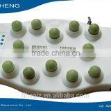 infrared heated vibration,moxibustion and negative ion 12 balls jade projector