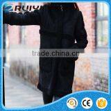 Latest Design Fashion Women Suede Lamb Wool Long Coat thumbnail-2