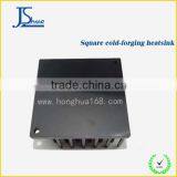 Black Anodizing Pure Aluminum Square Heat Sink for Led