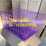 Good Quality Cheap price Black DOG CAGE 20'' 24'' 36'' 42'' metal dog crate for sale