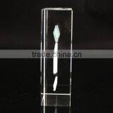 Custom Crystal Laser Engraving Cube for 2d & 3d Bus Image Picture thumbnail-4